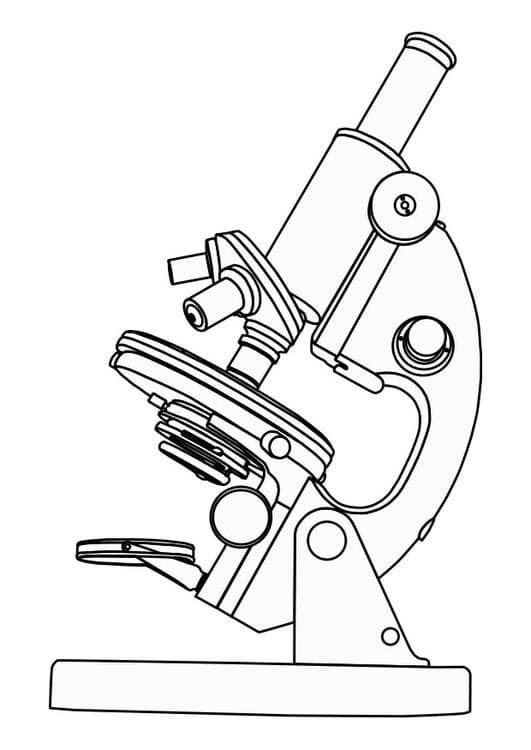 Desenho deMicroscópio 3 para colorir