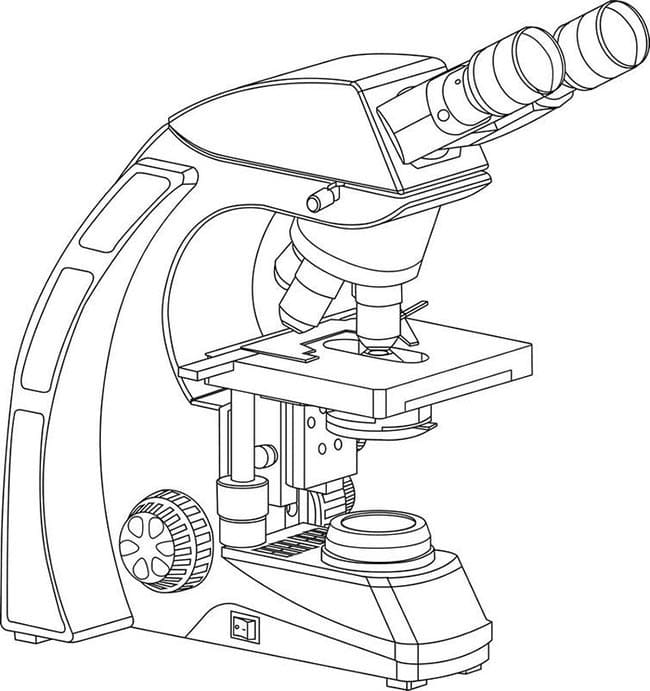 Desenho deMicroscópio 5 para colorir