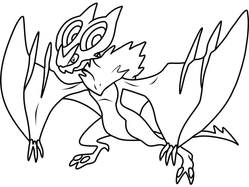 Desenho deNoivern Pokemon para colorir