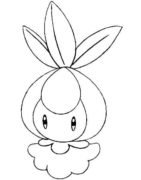 Desenho dePetilil Pokemon para colorir