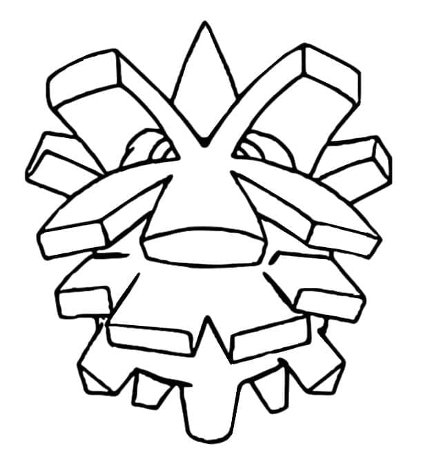 Desenho dePineco Pokemon para colorir