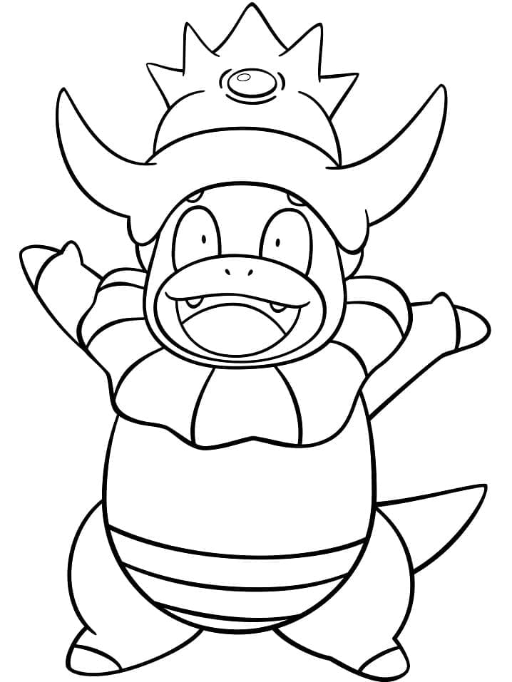 Desenho deSlowking Pokemon para colorir