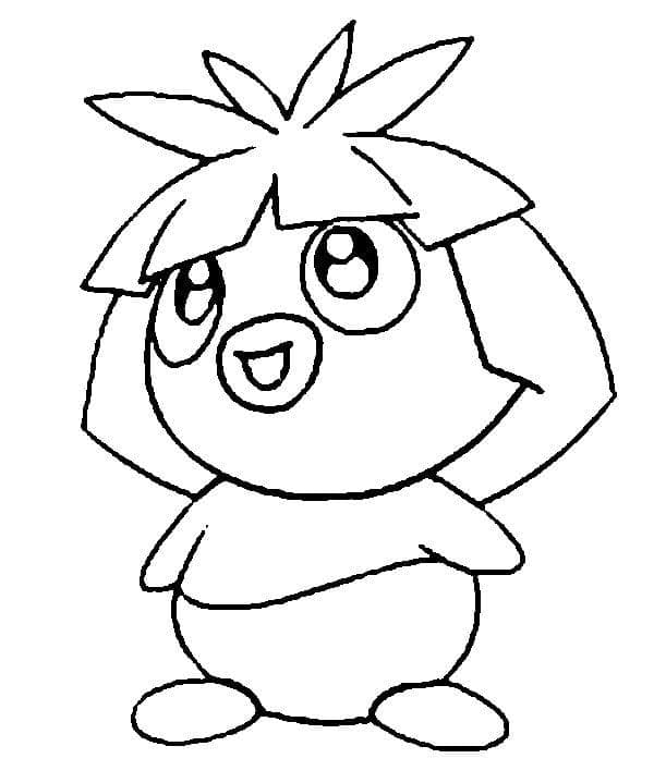 Desenho deSmoochum Pokemon para colorir