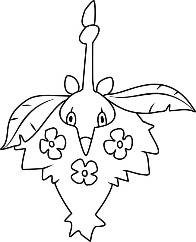 Desenho deWormadam Pokemon para colorir