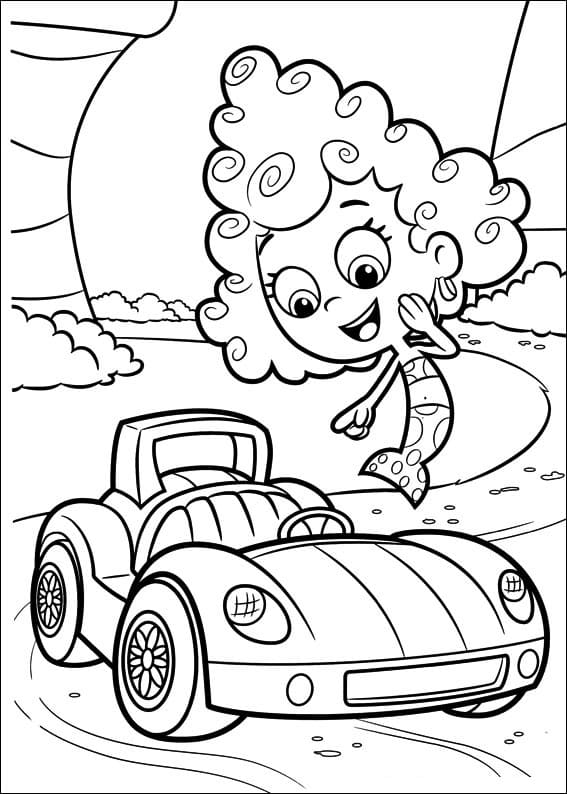 Desenho deDeema de Bubble Guppies 1 para colorir