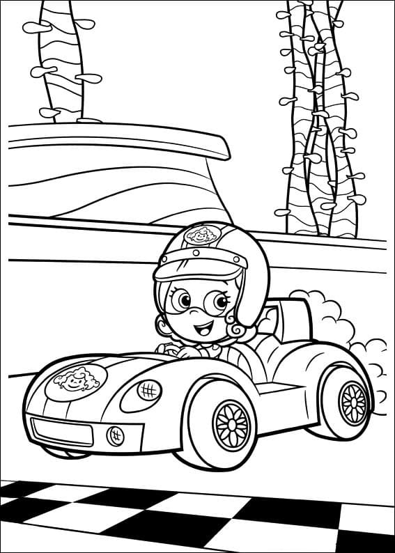 Desenho deDeema de Bubble Guppies para colorir