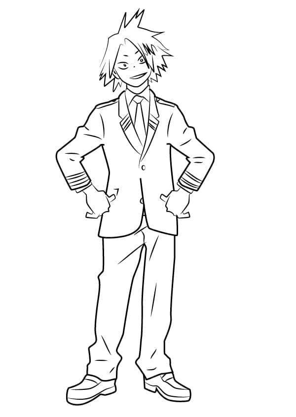 Desenho deDenki Kaminari para colorir