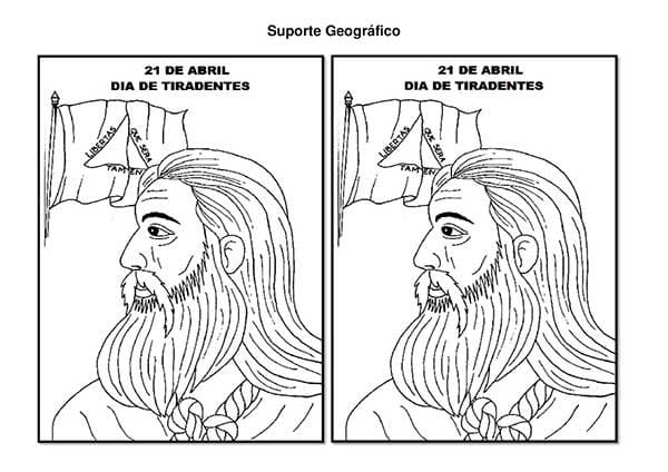 Desenho deDia de Tiradentes 2 para colorir