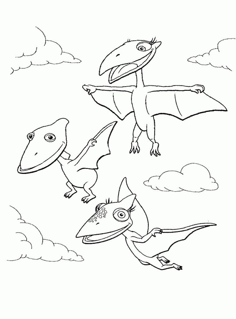 Desenho deDinotrem 11 para colorir