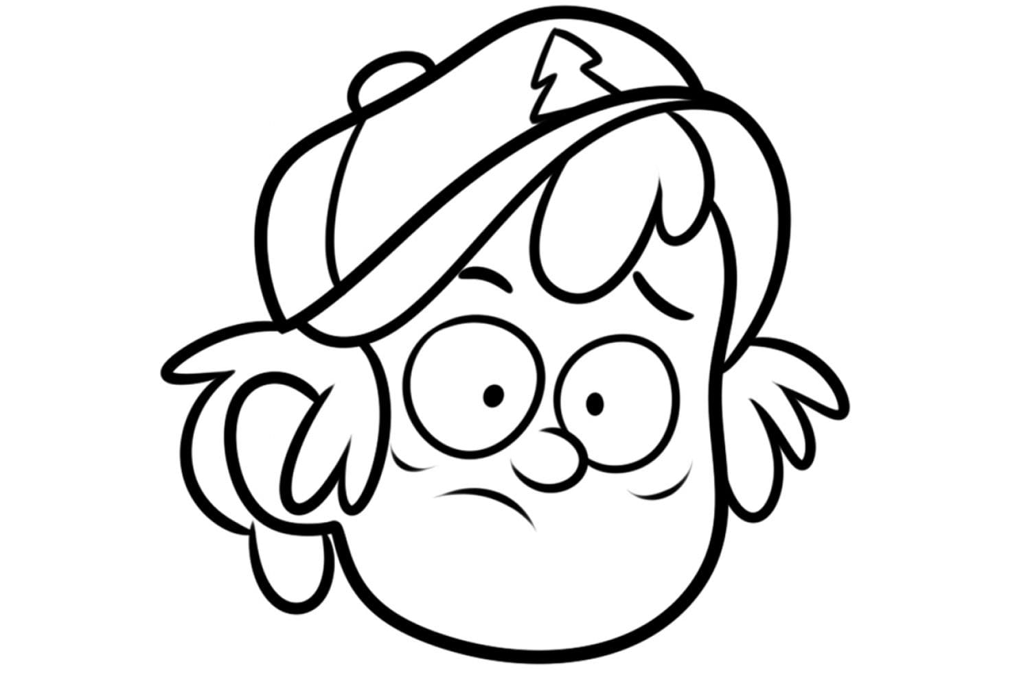 Desenho deDipper Pines para colorir