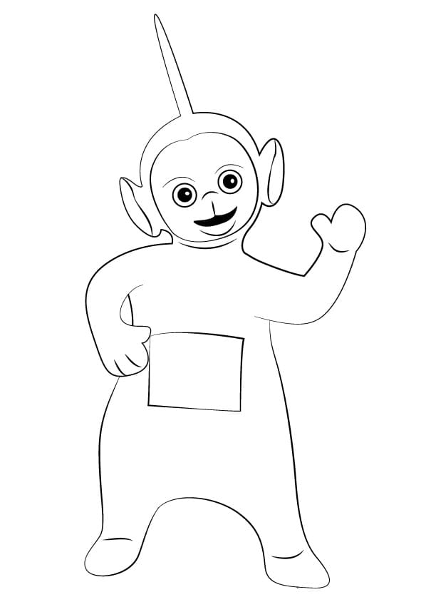 Desenho de Dipsy 2 para colorir