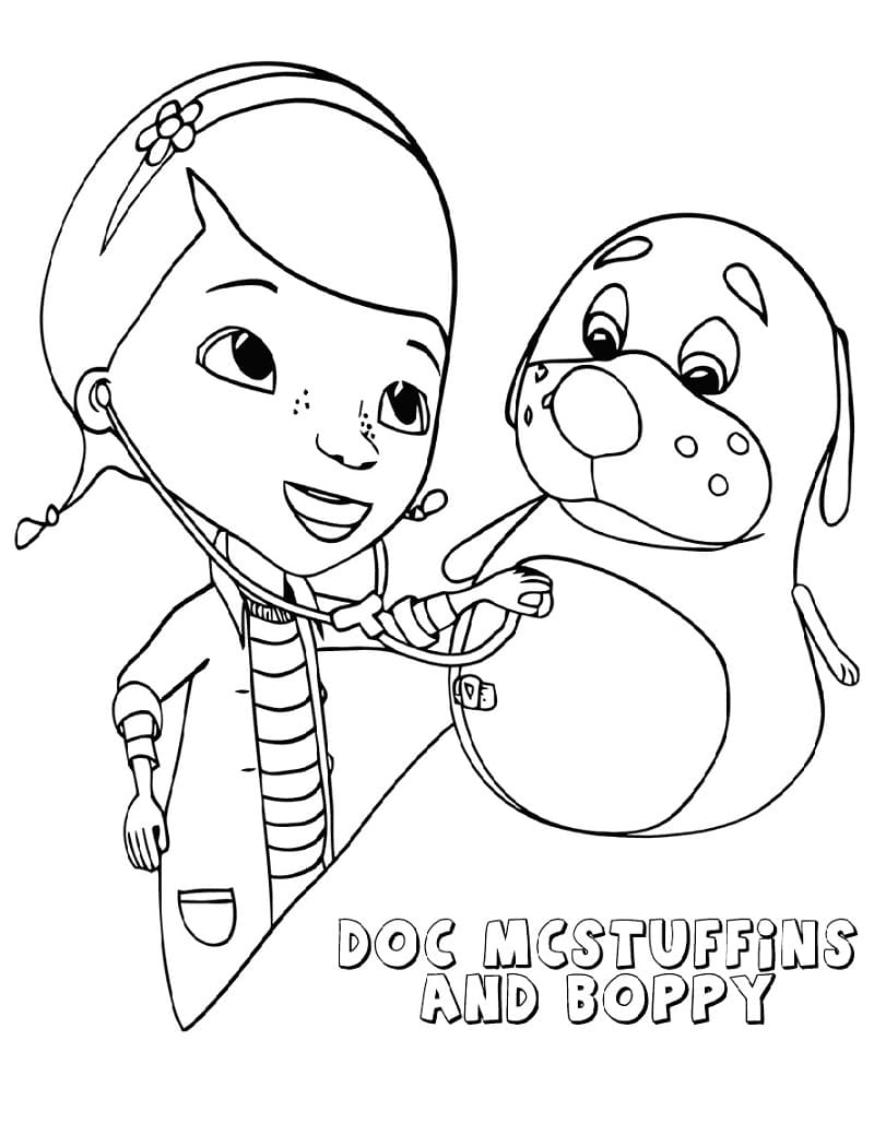 Desenho deDoutora Brinquedos 10 para colorir