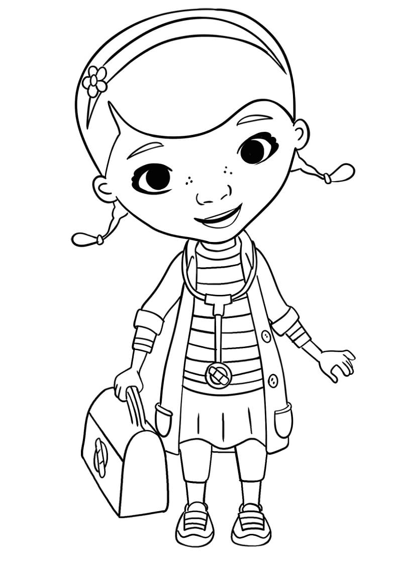 Desenho deDoutora Brinquedos 4 para colorir