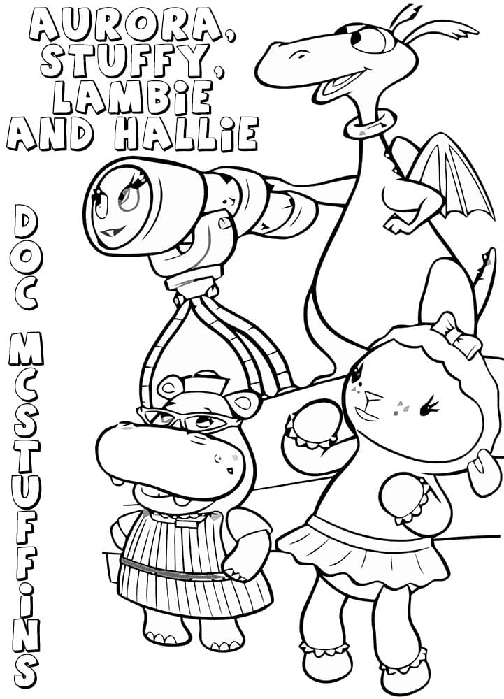 Desenho deDoutora Brinquedos 8 para colorir