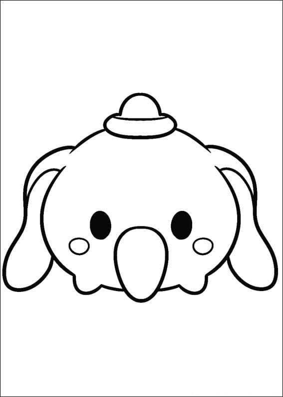 Desenhos de Tsum Tsum para colorir