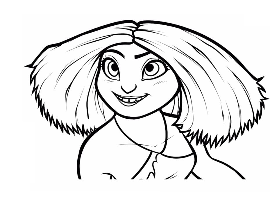 Desenho deEep Os Croods para colorir