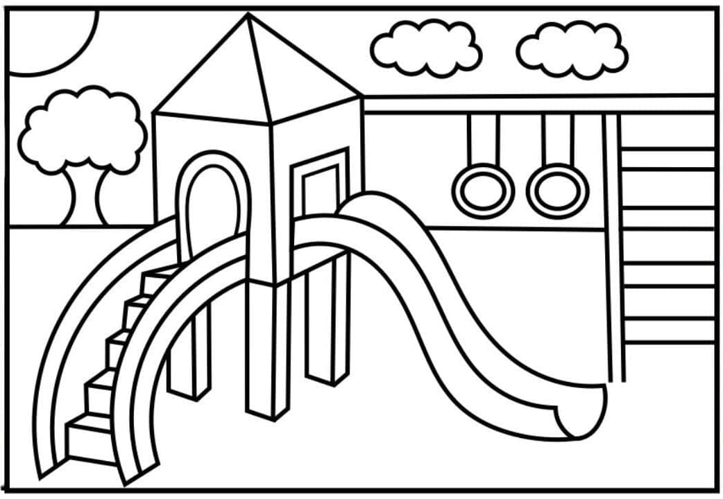 Desenho deEscorregador 6 para colorir