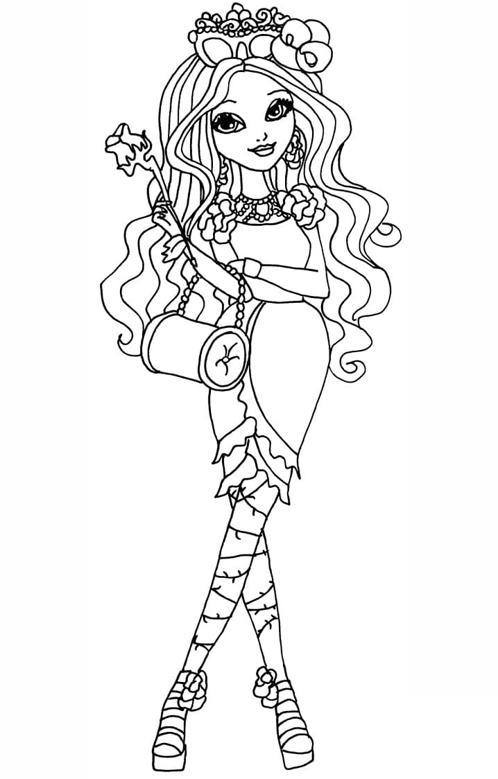 Desenho deEver After High 4 para colorir