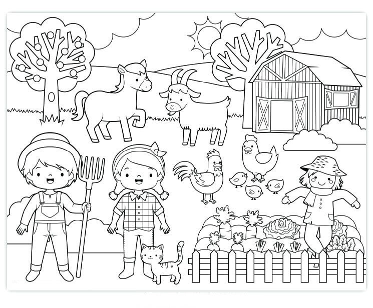 Desenho deFazenda Feliz 3 para colorir