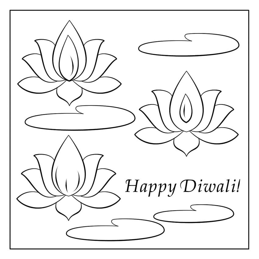 Desenho deFeliz Diwali 10 para colorir