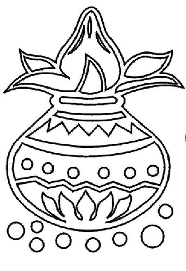 Desenho deFeliz Diwali 6 para colorir