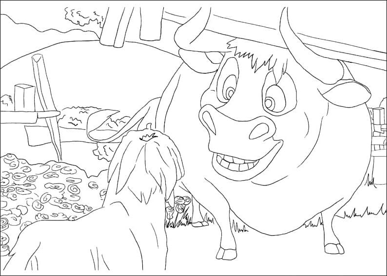 Desenho deFerdinando 10 para colorir