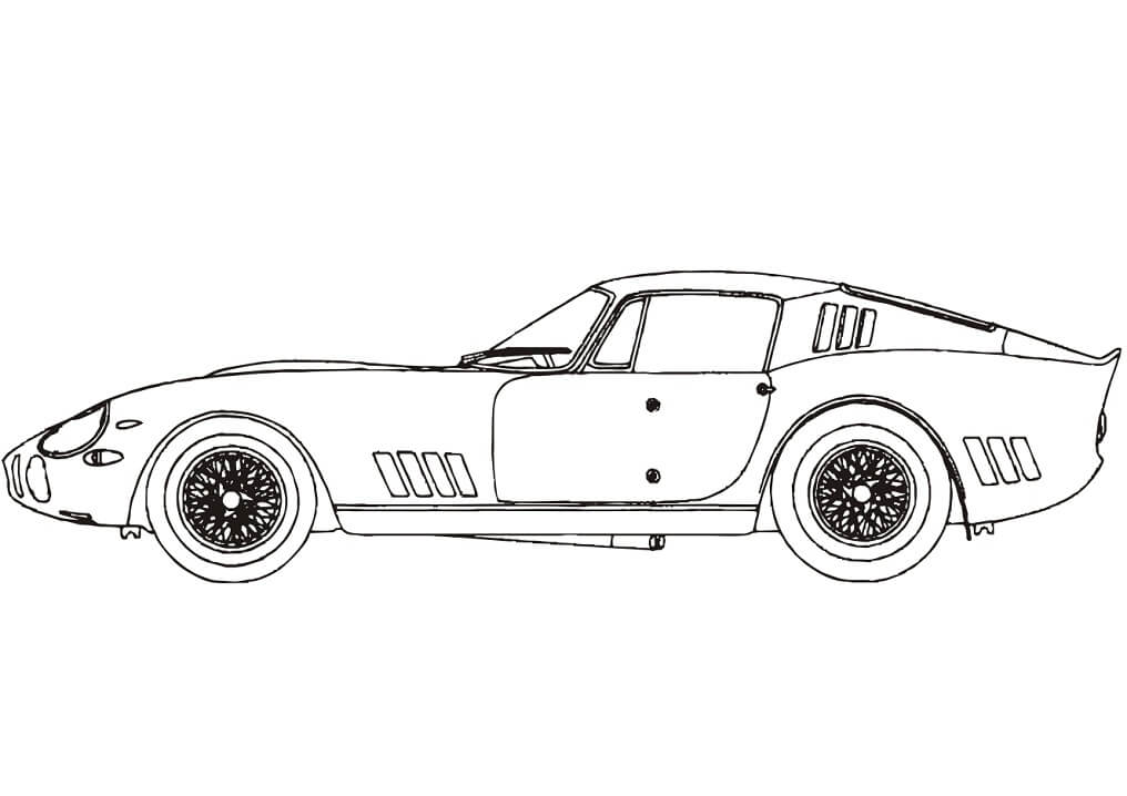 Desenho deFerrari 275 GTB para colorir