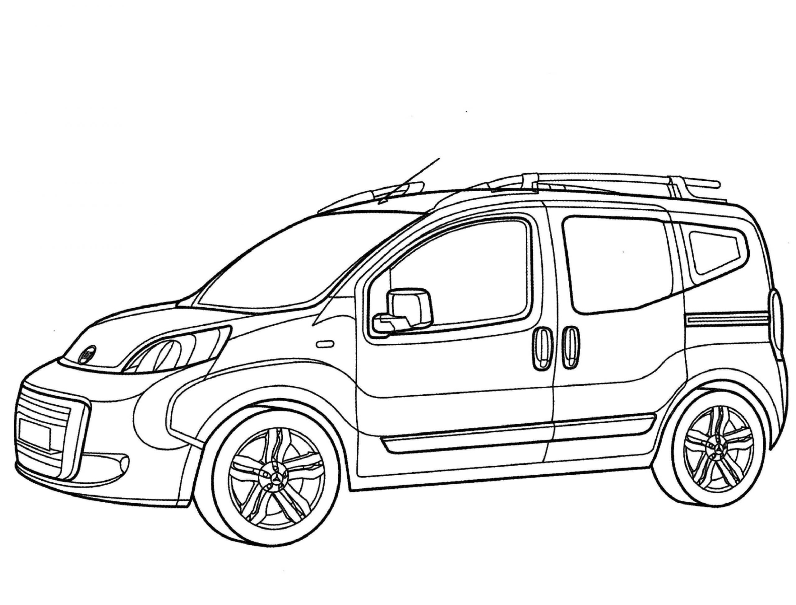 Desenho deFiat P08 para colorir