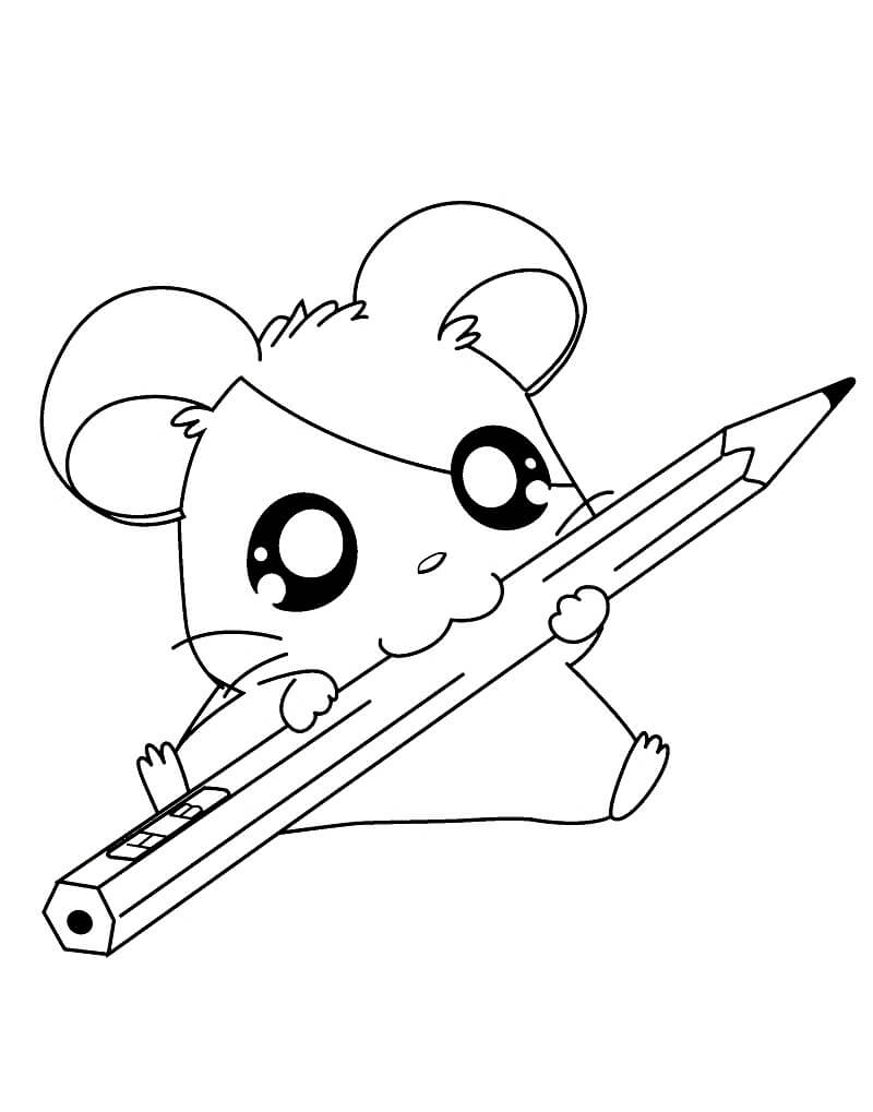 Desenho deFofo Hamtaro 2 para colorir