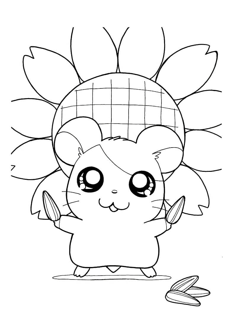 Desenho deFofo Hamtaro 3 para colorir