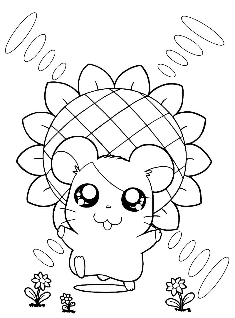 Desenho deFofo Hamtaro 4 para colorir