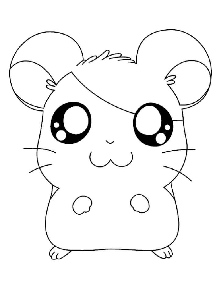 Desenho deFofo Hamtaro 5 para colorir