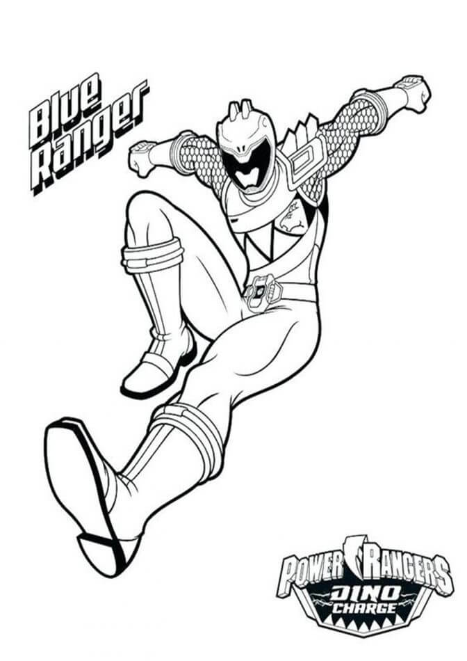 Desenho de Forte Power Ranger 6 para colorir