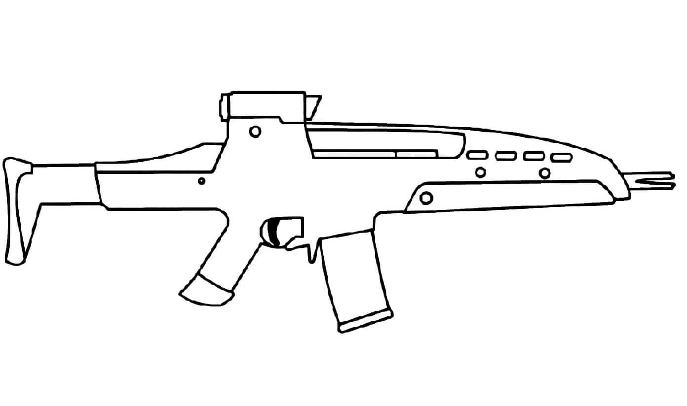 Desenho deFree Fire 3 para colorir