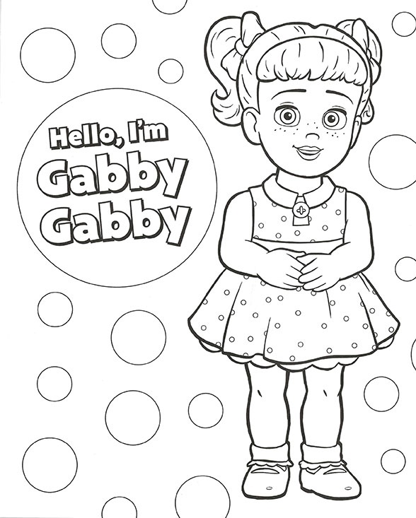 Desenho deGabby Gabby 2 para colorir