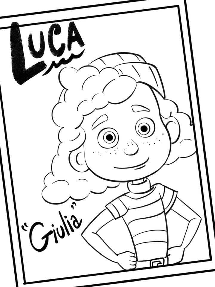 Desenho deGiulia de Luca para colorir