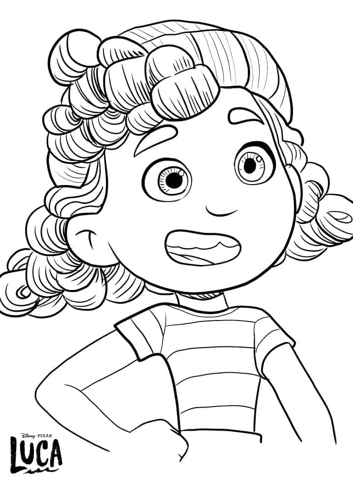 Desenho deGiulia para colorir