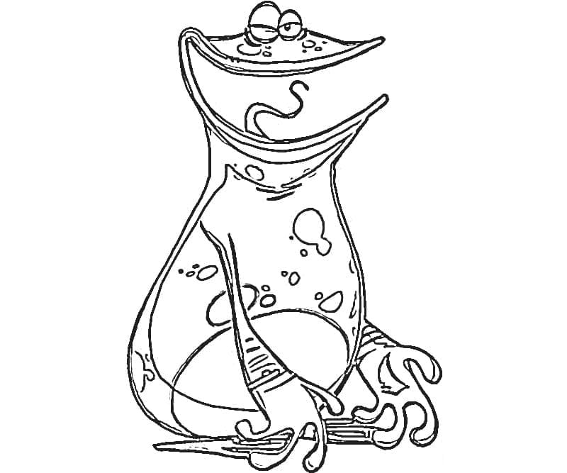 Desenho deGlobox de Rayman 1 para colorir