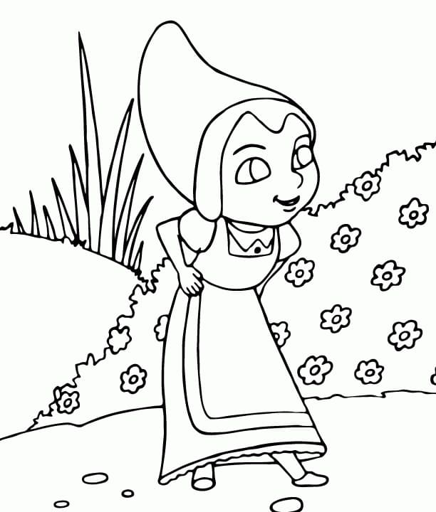 Desenho deGnomeu e Julieta 5 para colorir