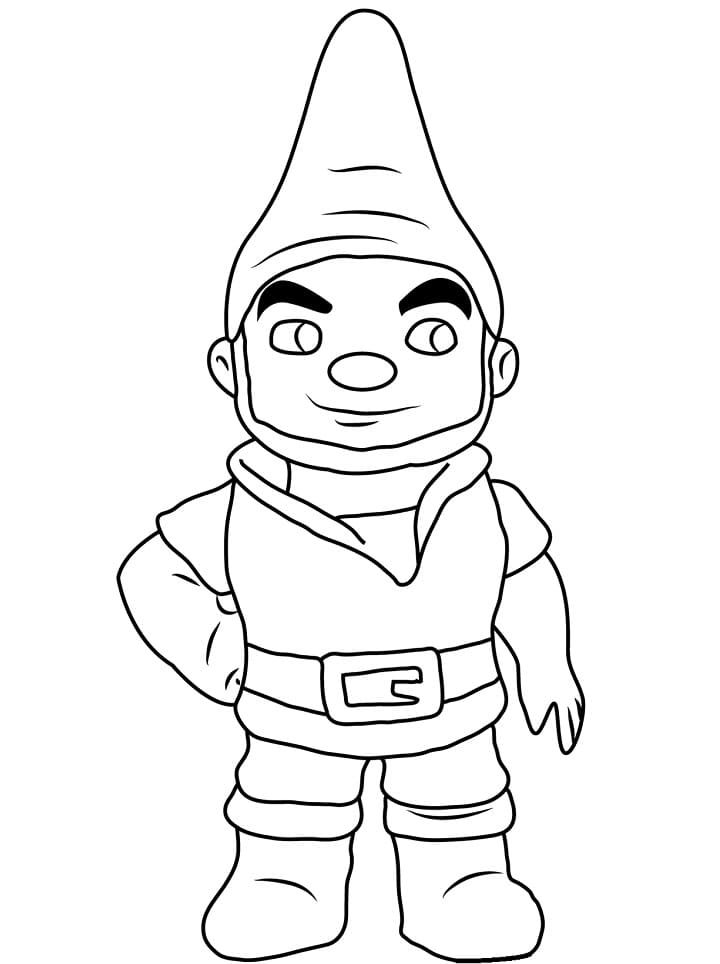 Desenho deGnomeu e Julieta 7 para colorir