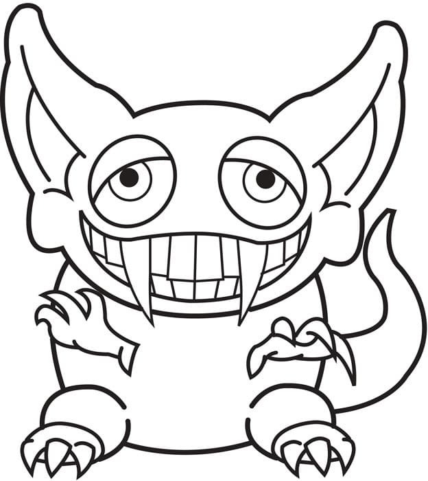 Desenho deGoblin Fofo para colorir