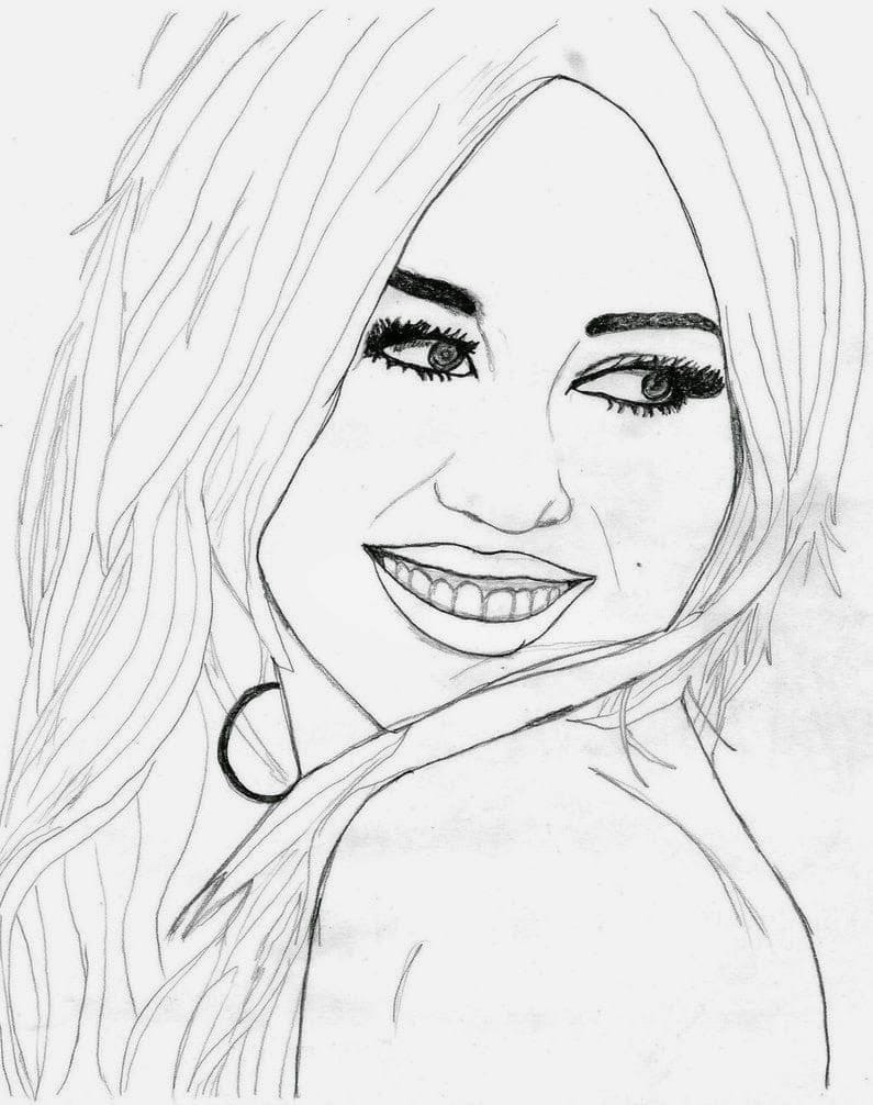 Desenho deHannah Montana 23 para colorir