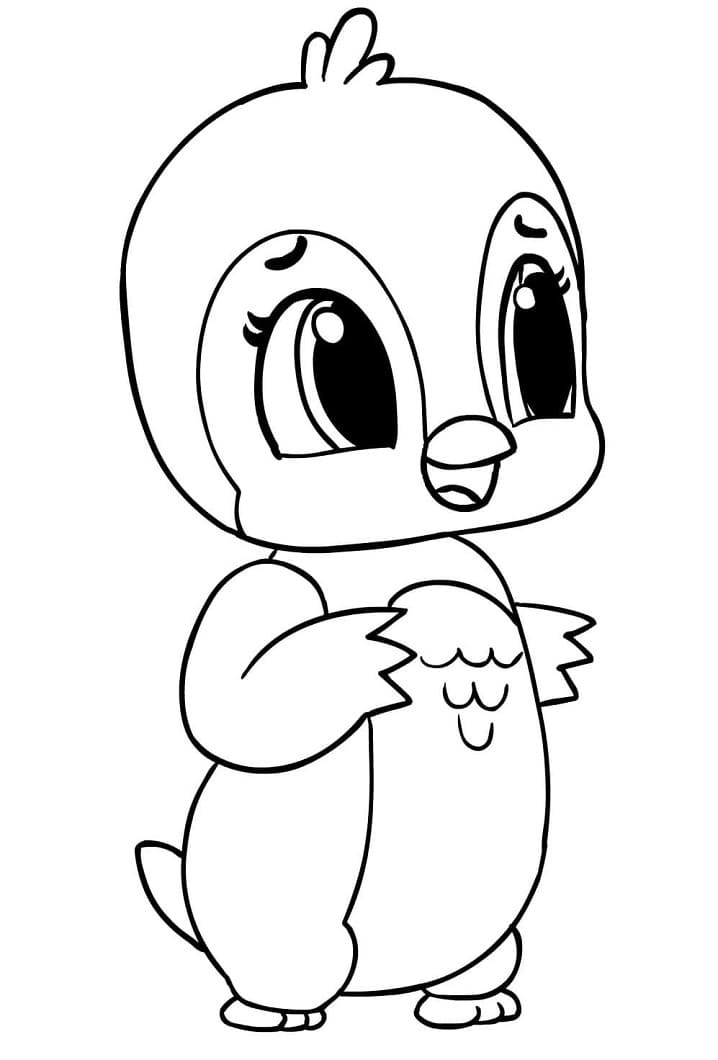 Desenho deHatchimals 10 para colorir