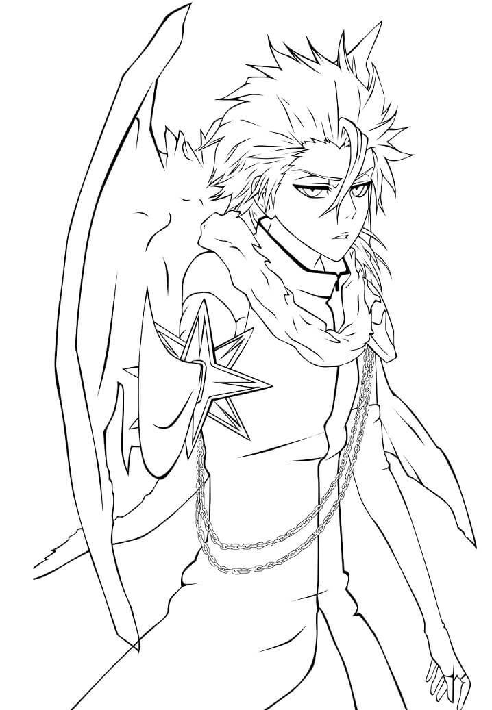 Desenho deHitsugaya Toshiro 1 para colorir