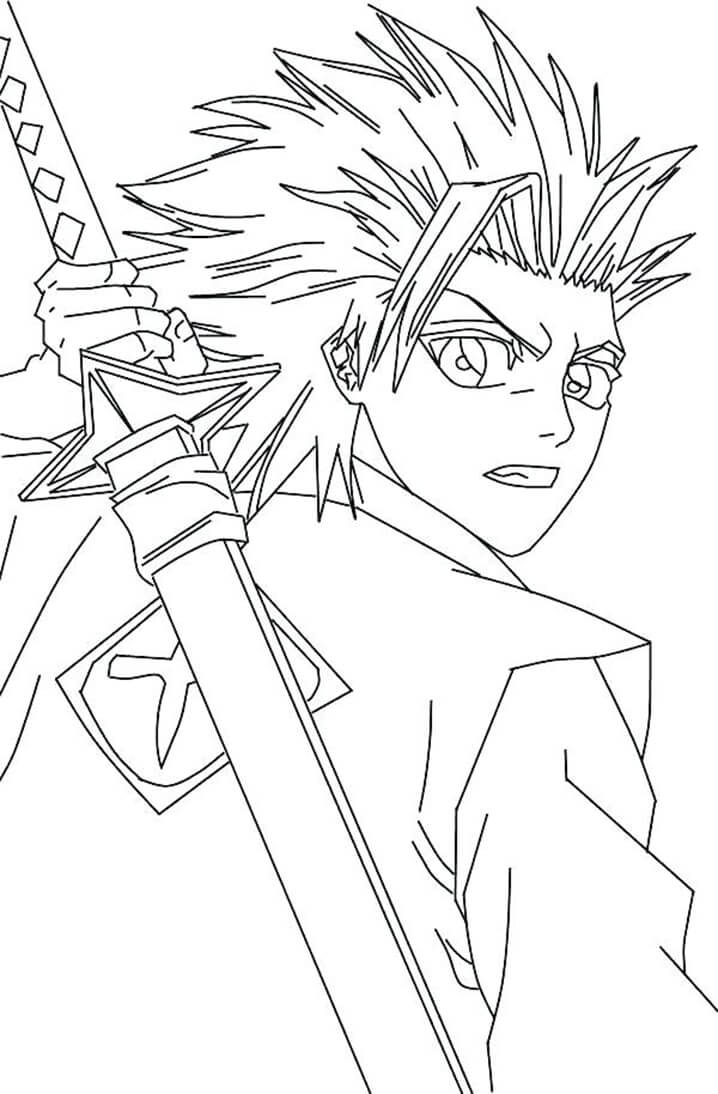 Desenho deHitsugaya Toshiro 10 para colorir