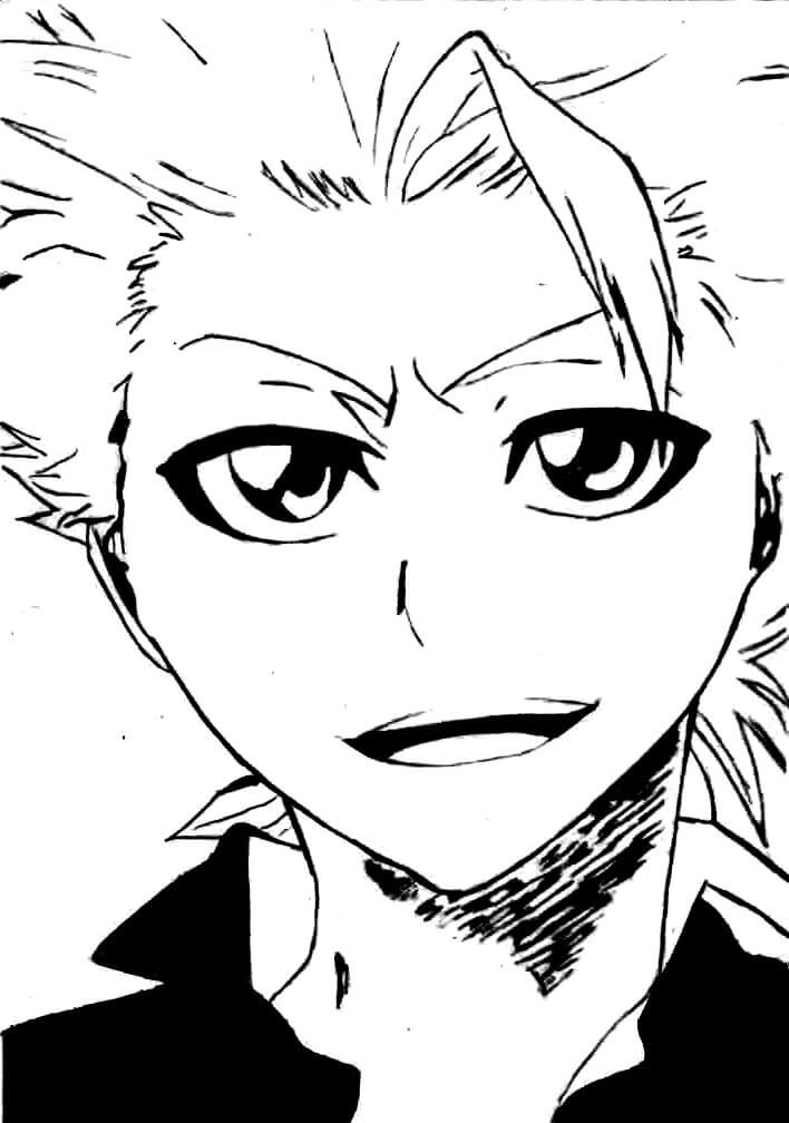 Desenho deHitsugaya Toshiro 12 para colorir