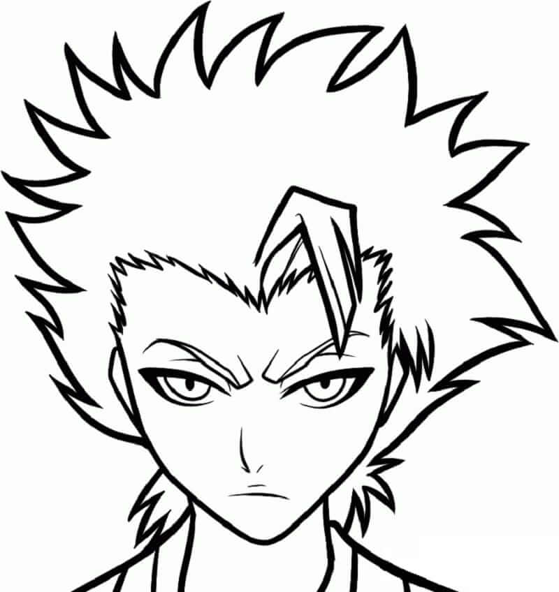 Desenho deHitsugaya Toshiro 16 para colorir