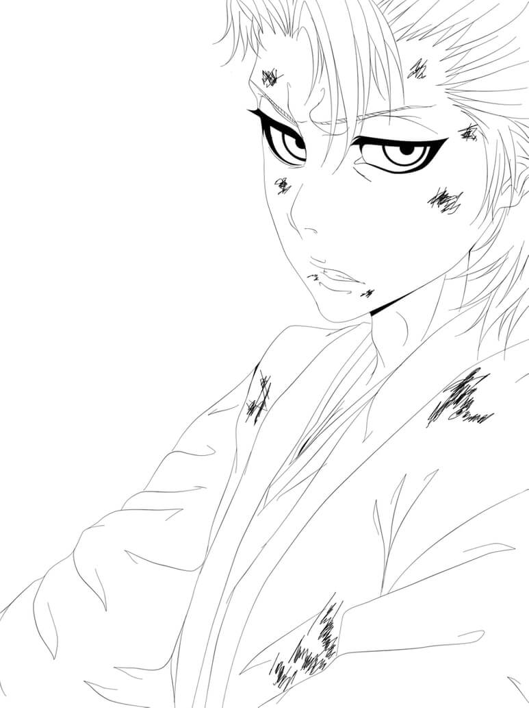 Desenho deHitsugaya Toshiro 18 para colorir