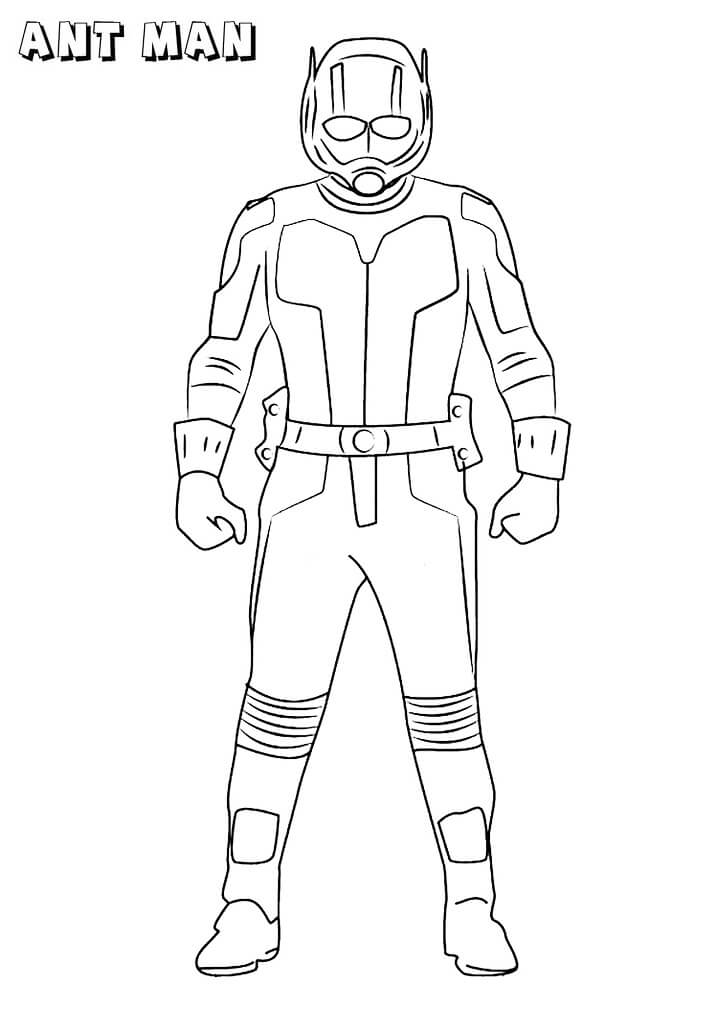 Desenho de Homem Formiga Incrível 1 para colorir