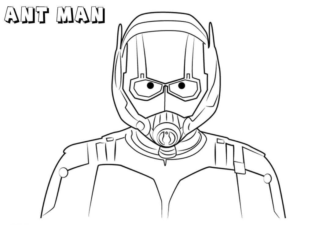 Desenho de Homem Formiga Incrível 4 para colorir